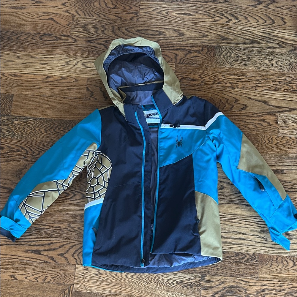 Spyder Teal and Gray Jacket